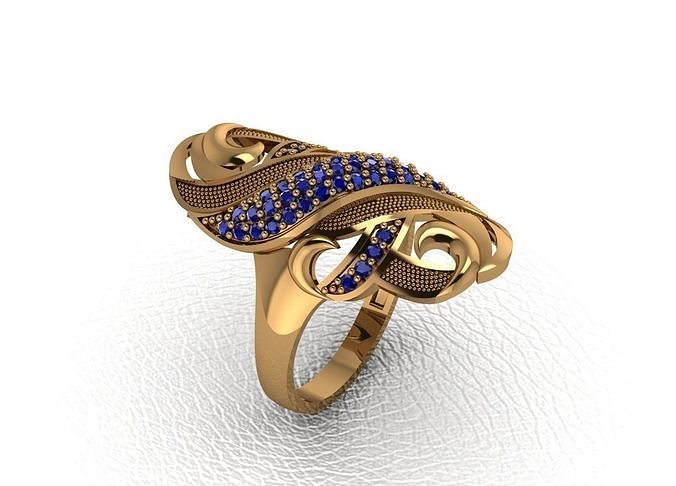 jewelry ring 3D print model