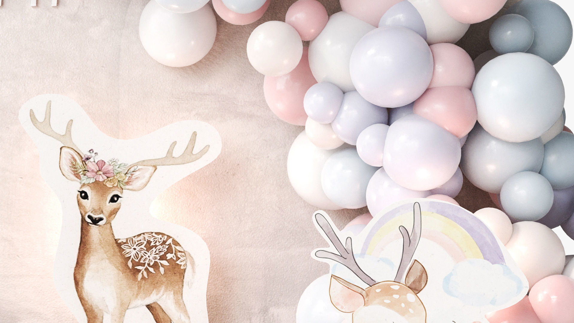 Inflatable balloons for a children party 3D model_4