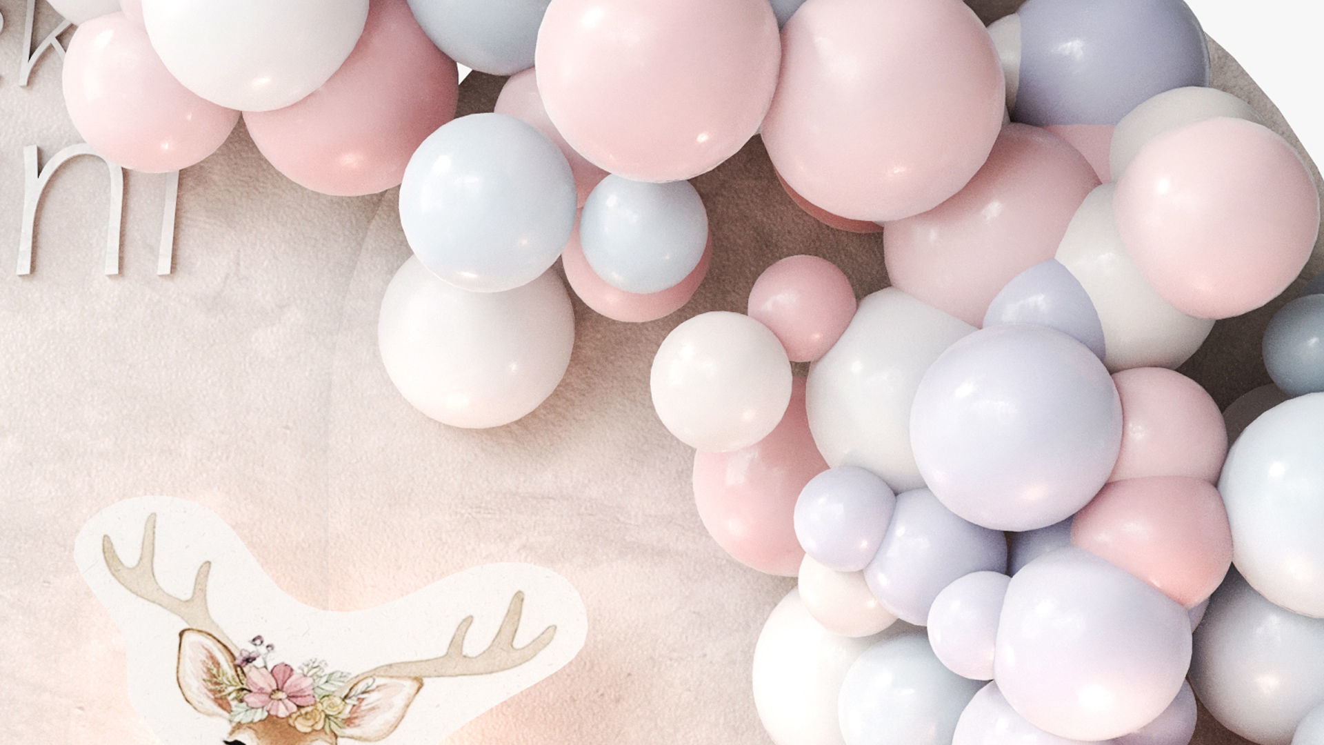 Inflatable balloons for a children party 3D model_6