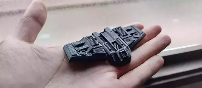 NBK GT Builder Long Haul back flap 3D model