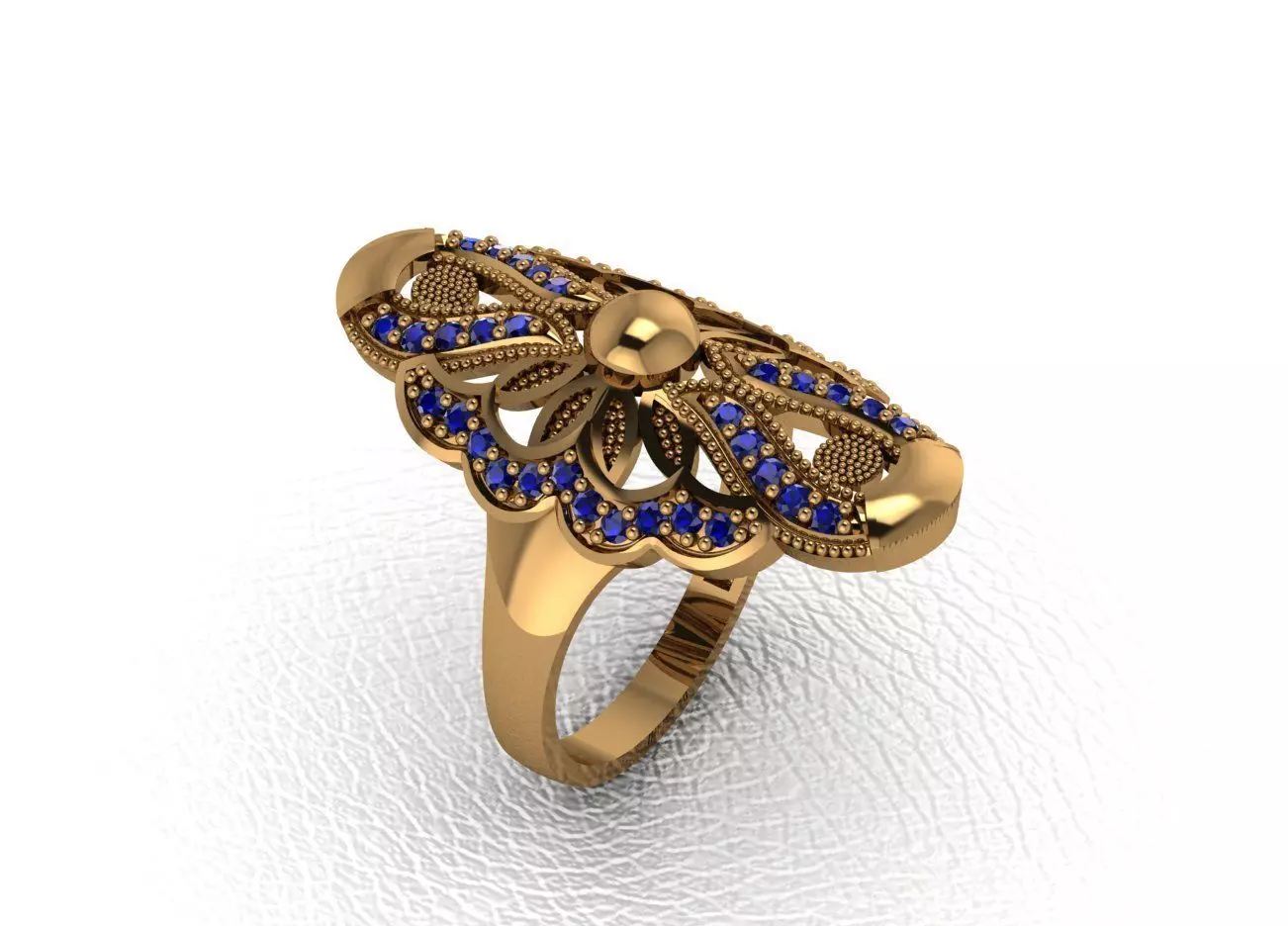 jewelry ring 3D print model_0