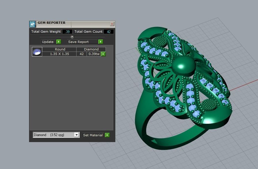 jewelry ring 3D print model_6