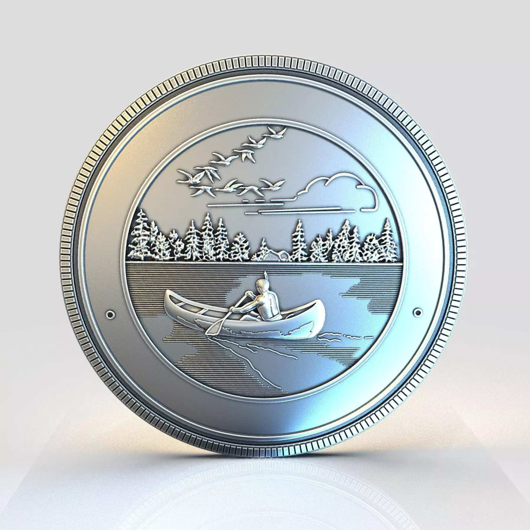 Town Seal 3D print model