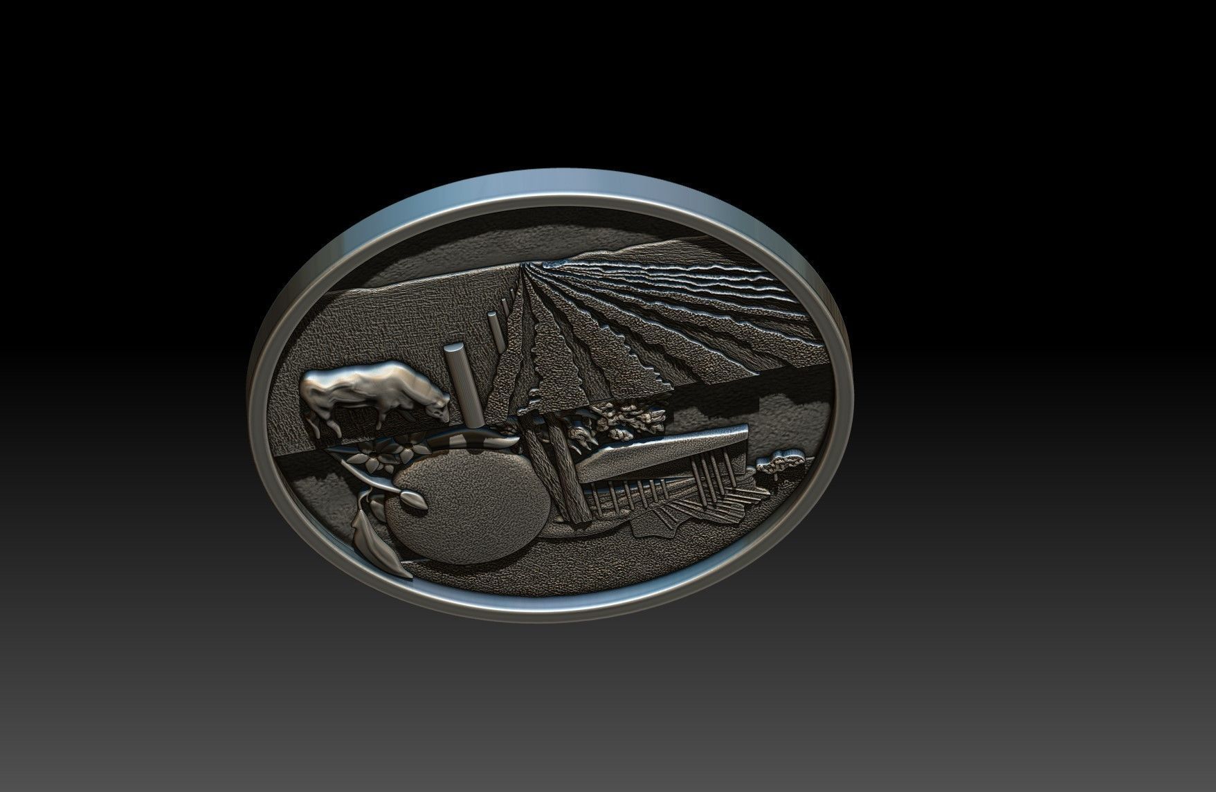 Webster Seal 3D print model_6