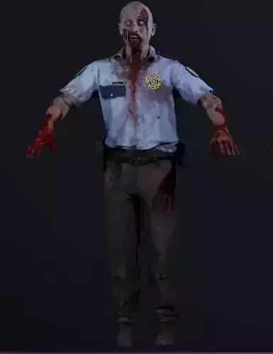 Zombie PoliceMan