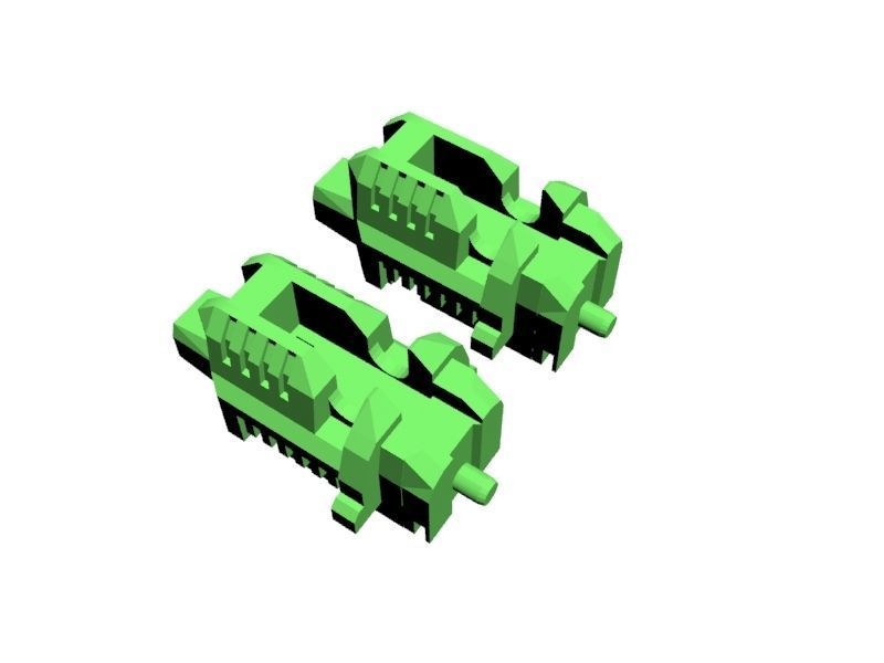 Demonbane  Jin Bao Feral Rex aka Predaking 3D model_19