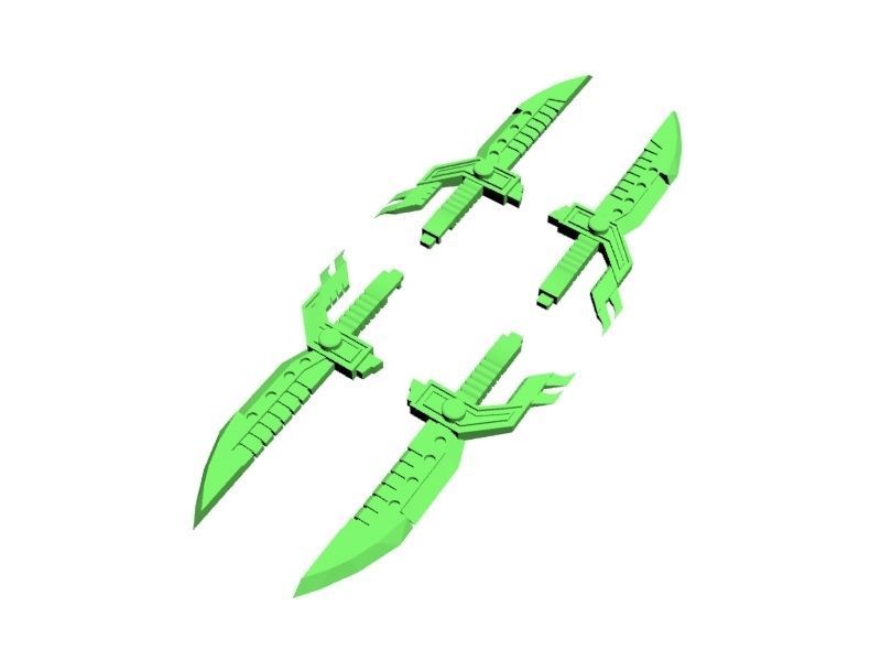 Demonbane  Jin Bao Feral Rex aka Predaking 3D model_23