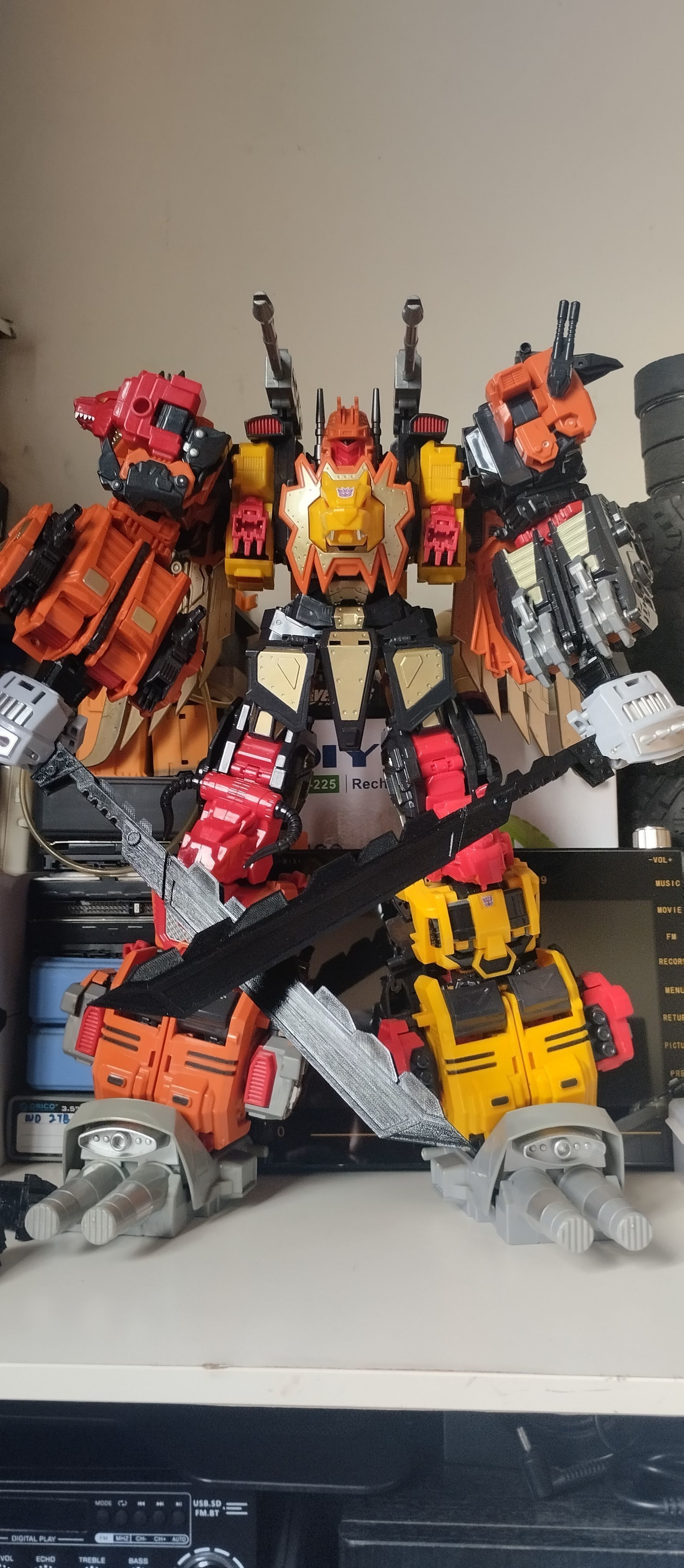 Demonbane  Jin Bao Feral Rex aka Predaking 3D model_4