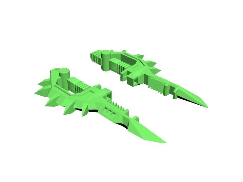 Demonbane  Jin Bao Feral Rex aka Predaking 3D model_26