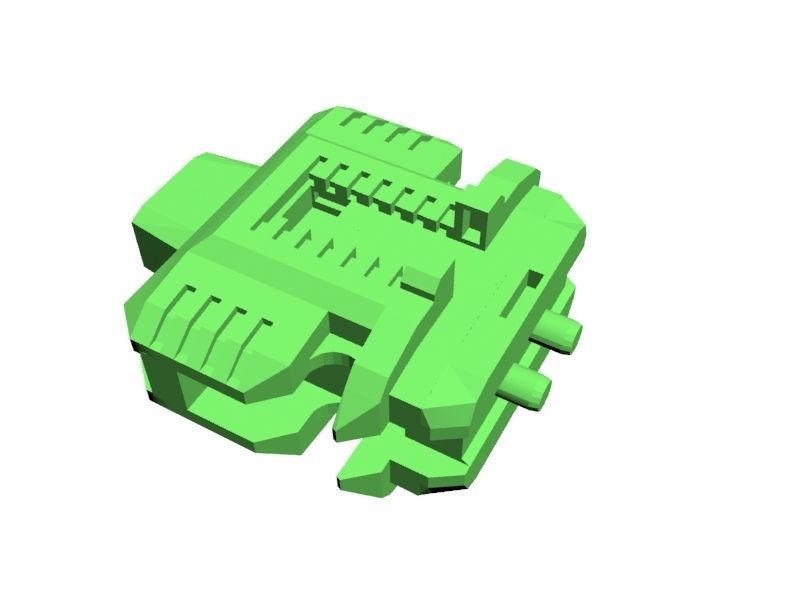 Demonbane  Jin Bao Feral Rex aka Predaking 3D model_20