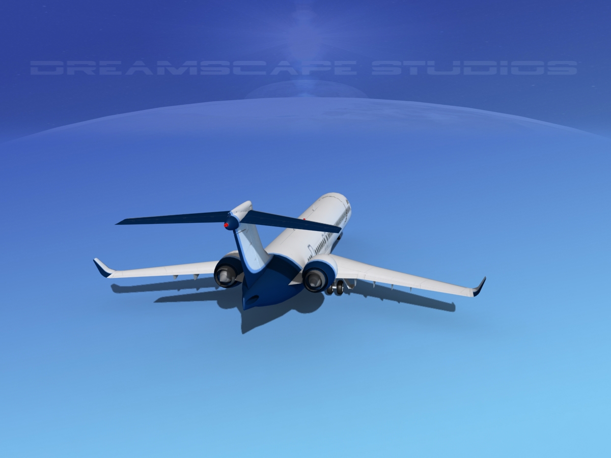 Comac ARJ21-900 Corporate 2  3D model_6