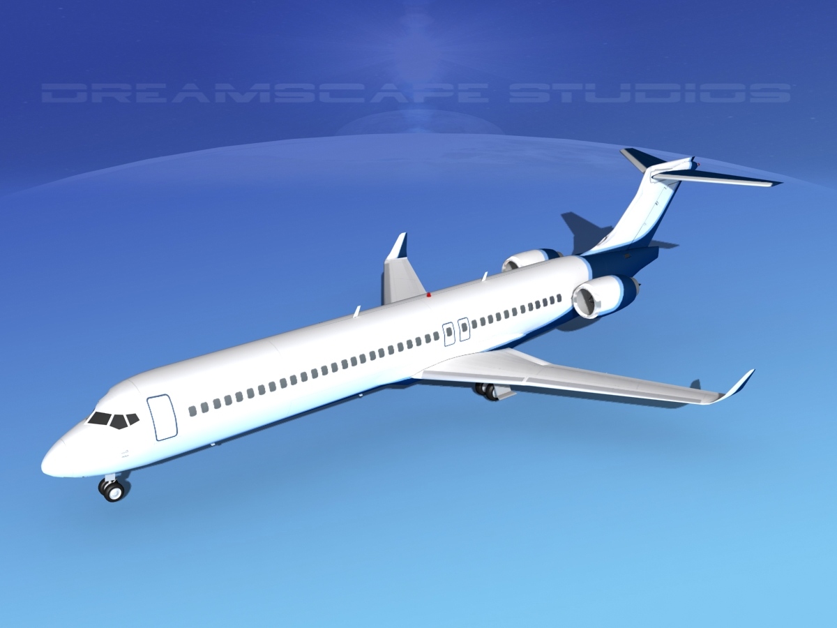 Comac ARJ21-900 Corporate 2  3D model_10