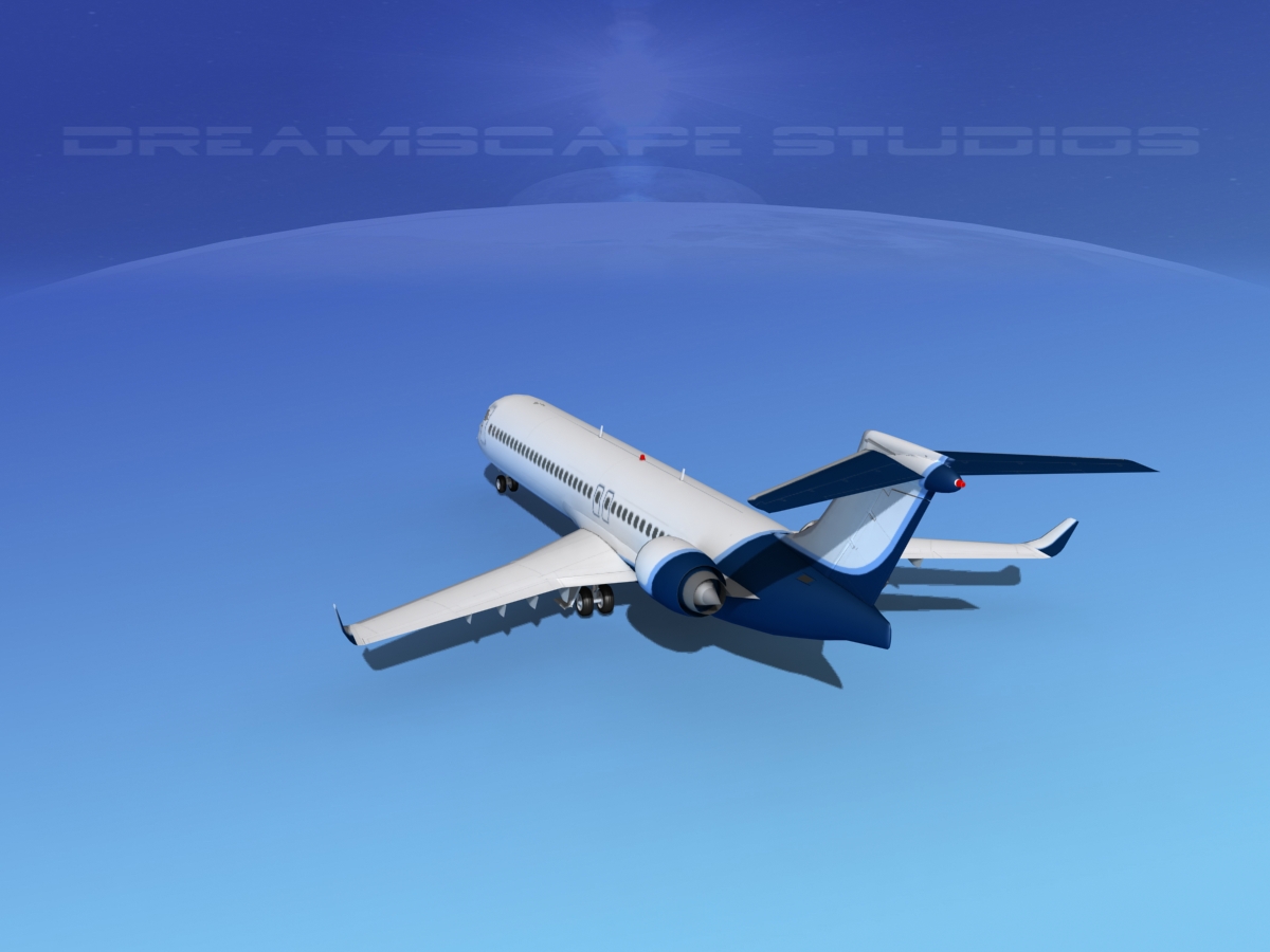 Comac ARJ21-900 Corporate 2  3D model_7