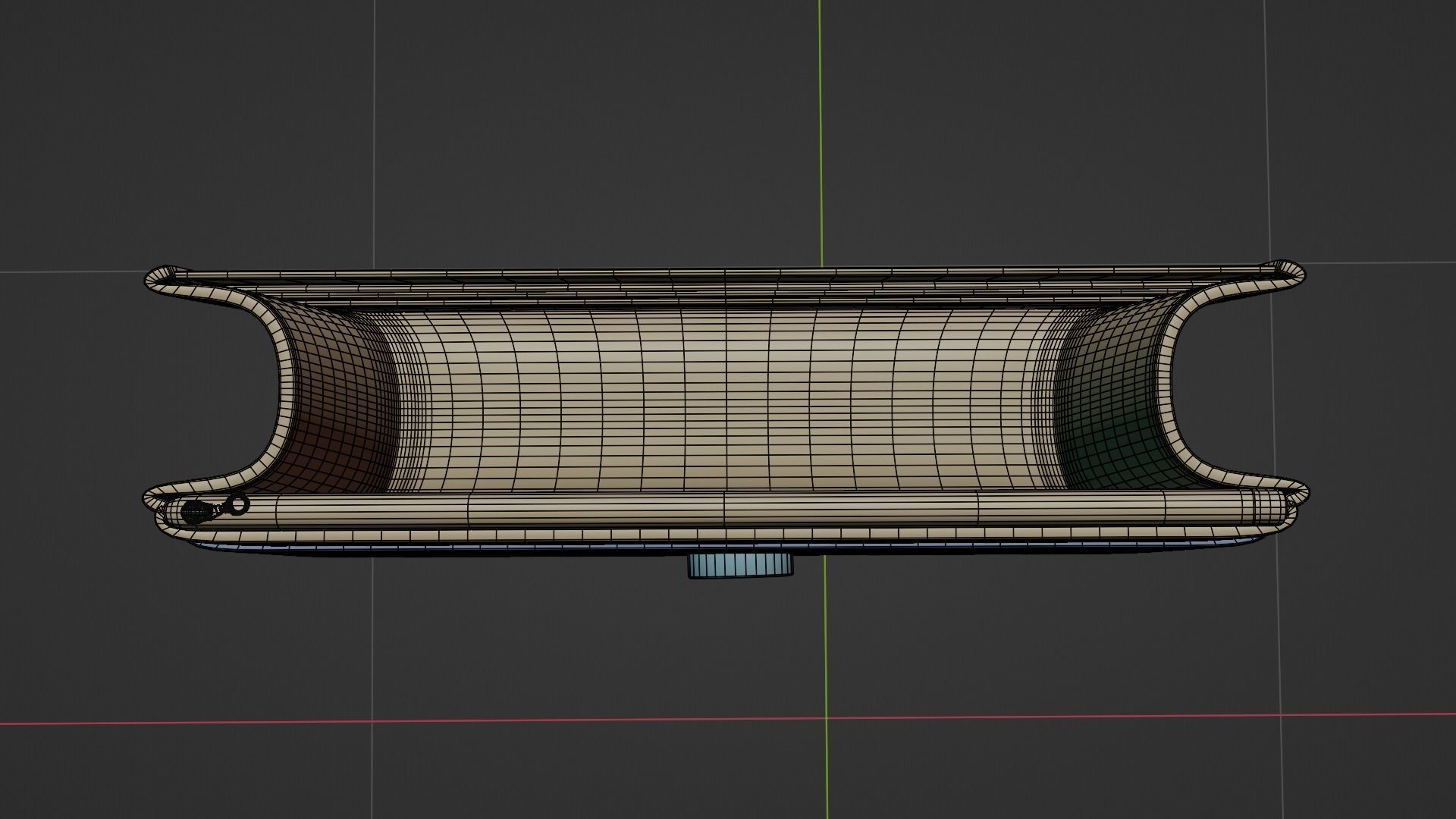 White leather shoulder bag 3 styles of straps 3D model_41