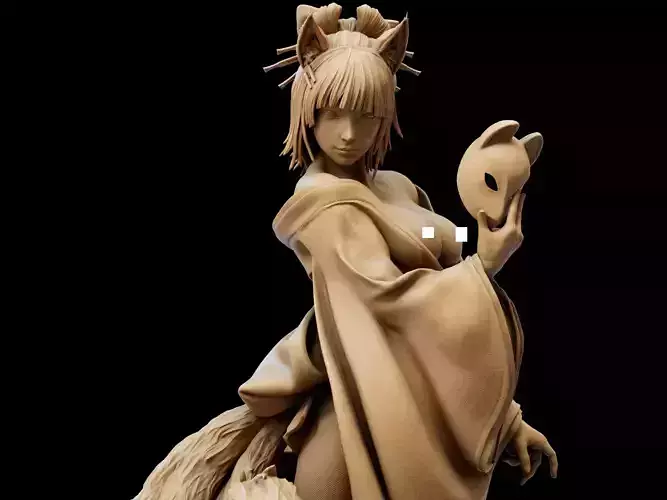 Amaterasu NSFW 3D Print