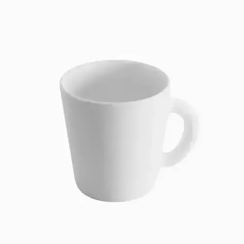 Coffee Cup 09  Low-poly 3D model