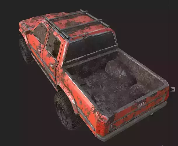 OFF ROAD CAR 4X4 LOWPOLY GAME READY  UVMAPPING TEXTURE 
