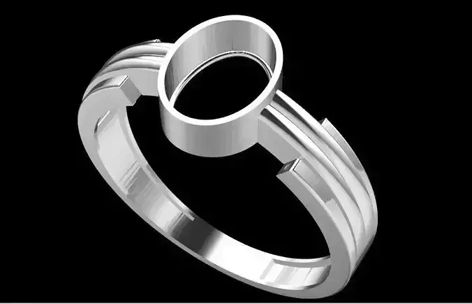 ladies Ring 3dm file