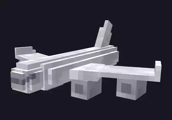 3D Plane model