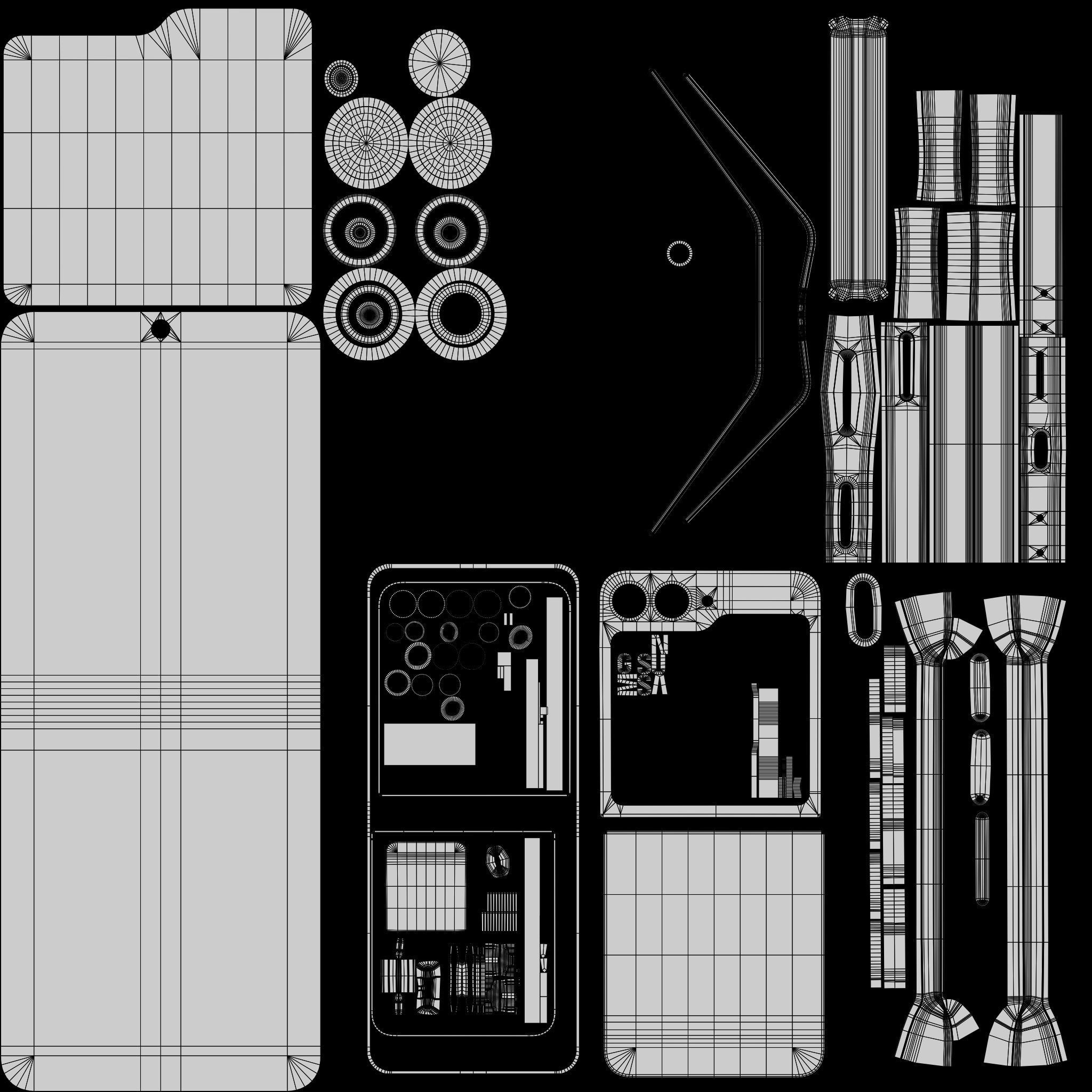 Full Collection Samsung Galaxy Z Flip 6 3D model_29