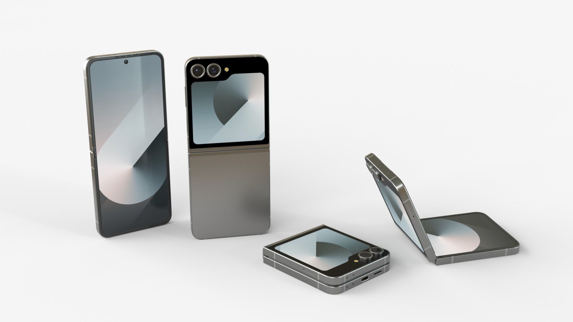 Full Collection Samsung Galaxy Z Flip 6 3D model_6