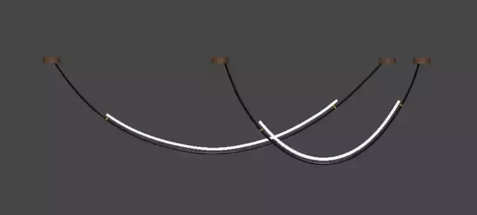 Isla bar ceiling lamp