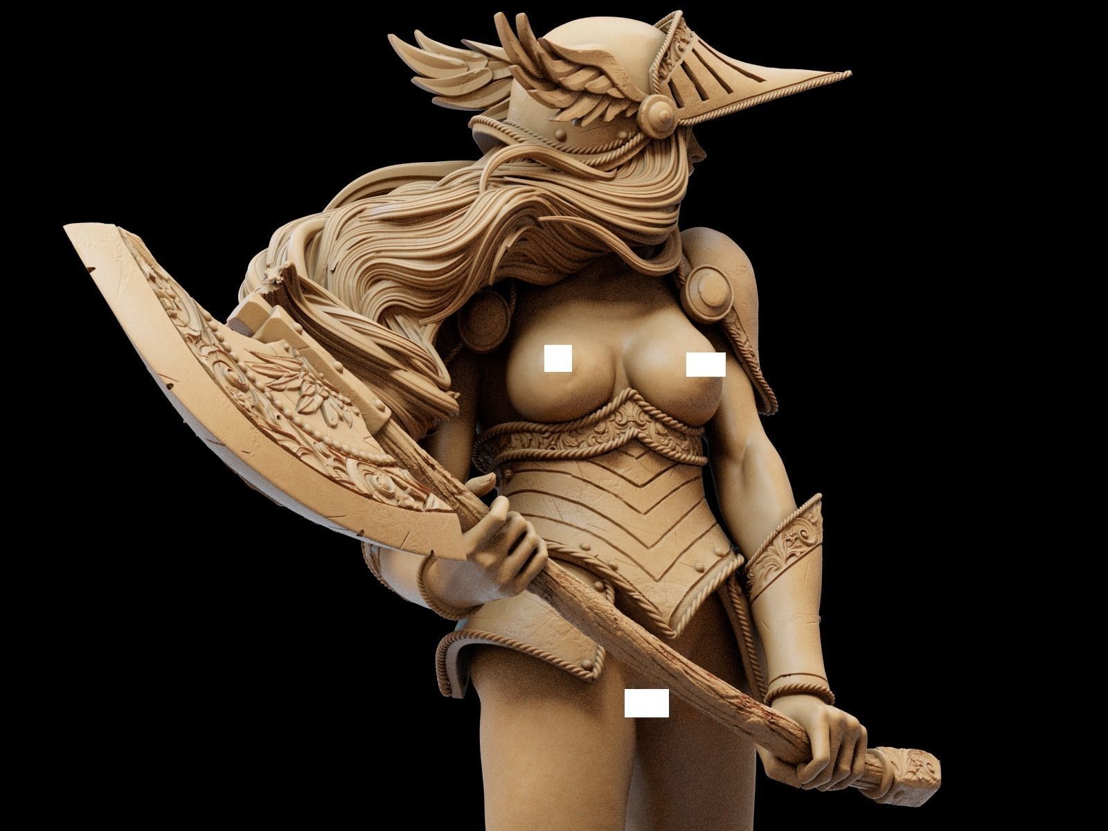 Vakyrie NSFW 3D Print 3D print model_1