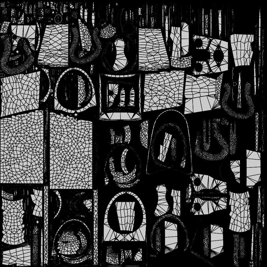 Fully Game ready low poly bathroom full 5 set of 50plus 3Dmodels 3D model_104