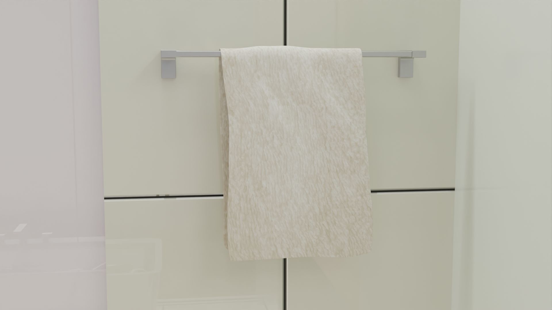 Fully Game ready low poly bathroom full 5 set of 50plus 3Dmodels 3D model_35