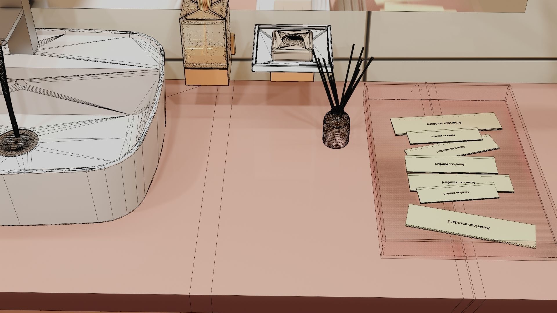 Fully Game ready low poly bathroom full 5 set of 50plus 3Dmodels 3D model_81