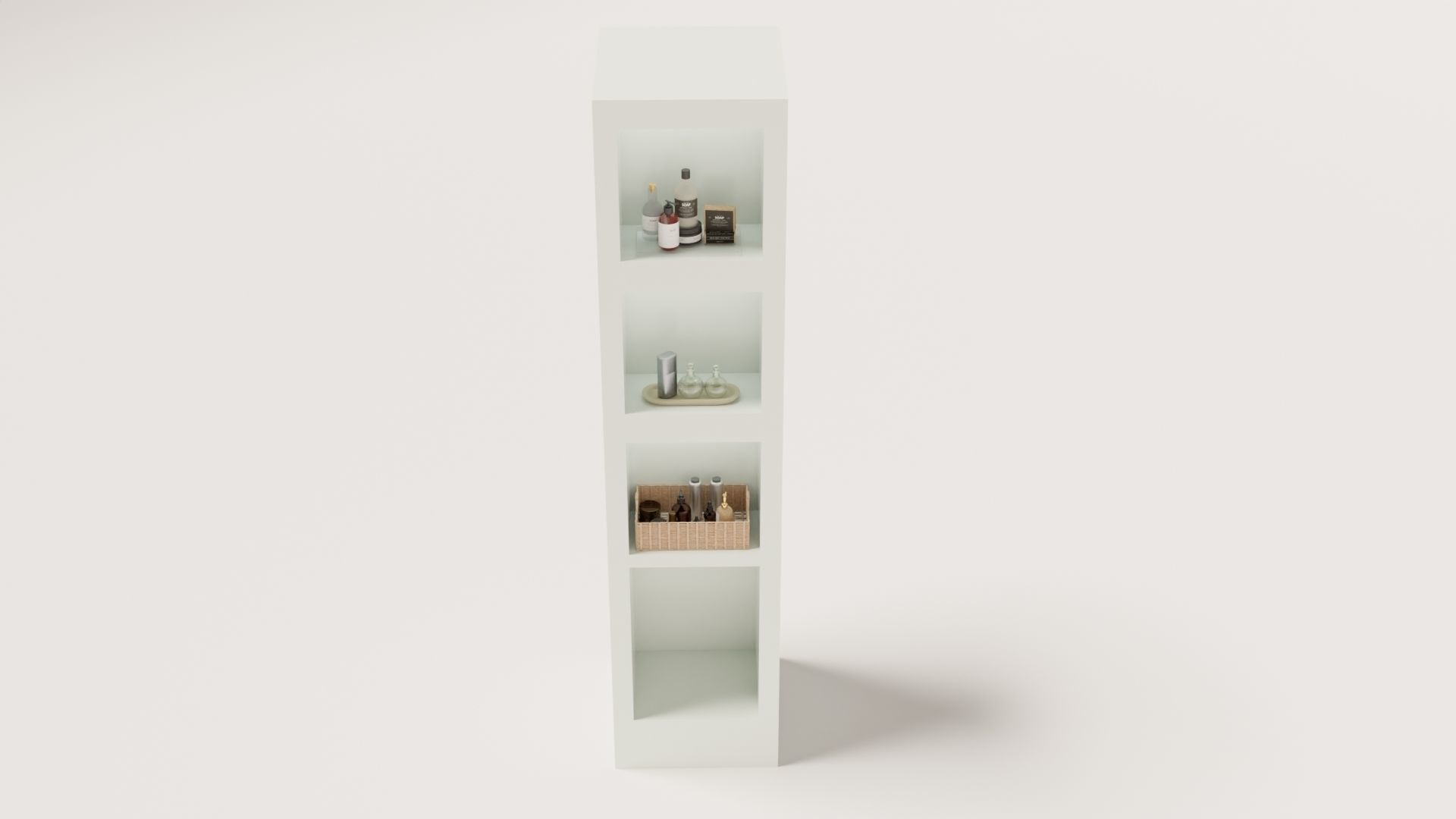 Fully Game ready low poly bathroom full 5 set of 50plus 3Dmodels 3D model_4