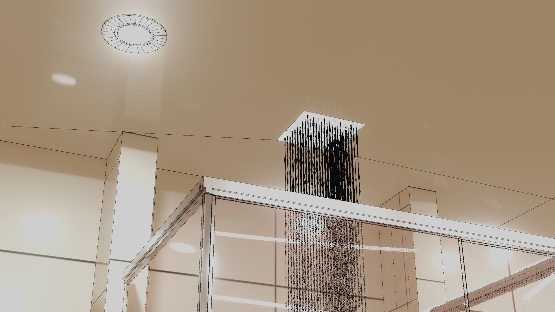 Fully Game ready low poly bathroom full 5 set of 50plus 3Dmodels 3D model_85