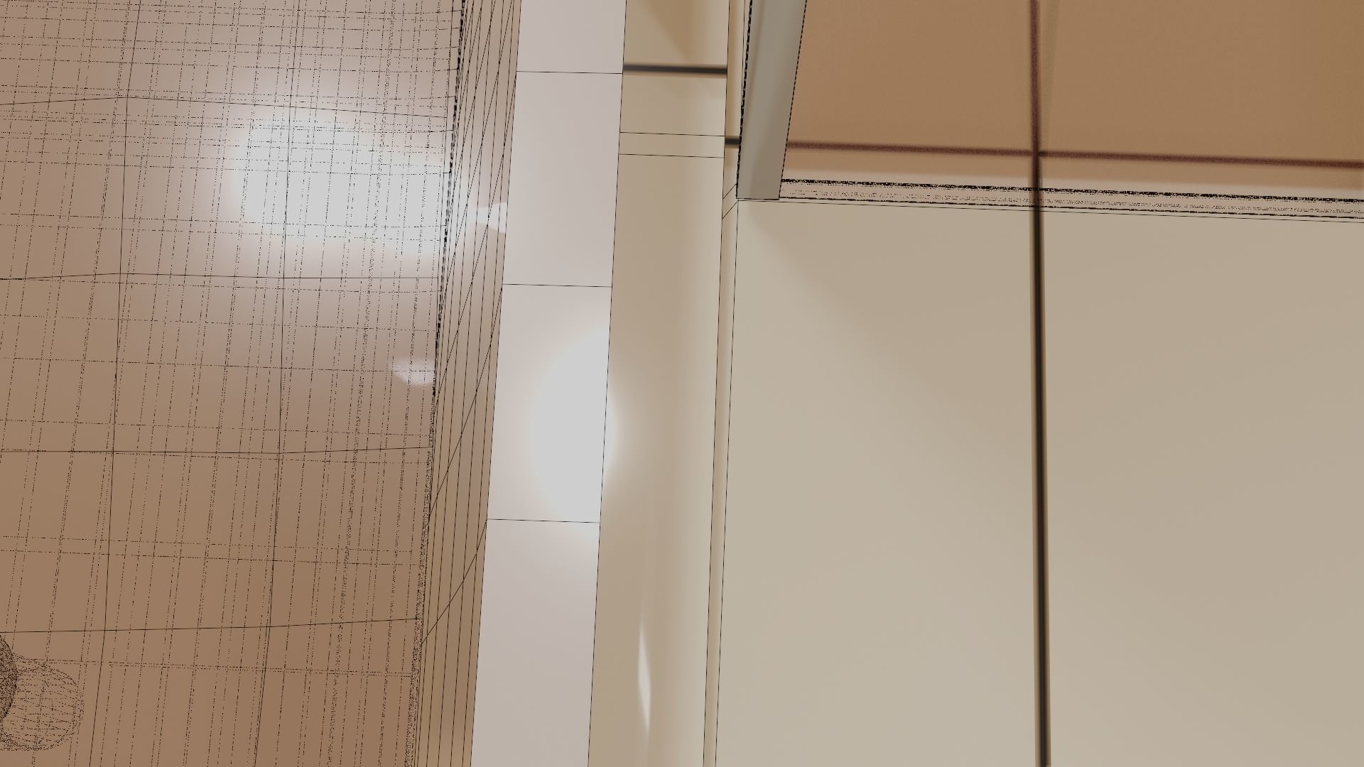 Fully Game ready low poly bathroom full 5 set of 50plus 3Dmodels 3D model_67