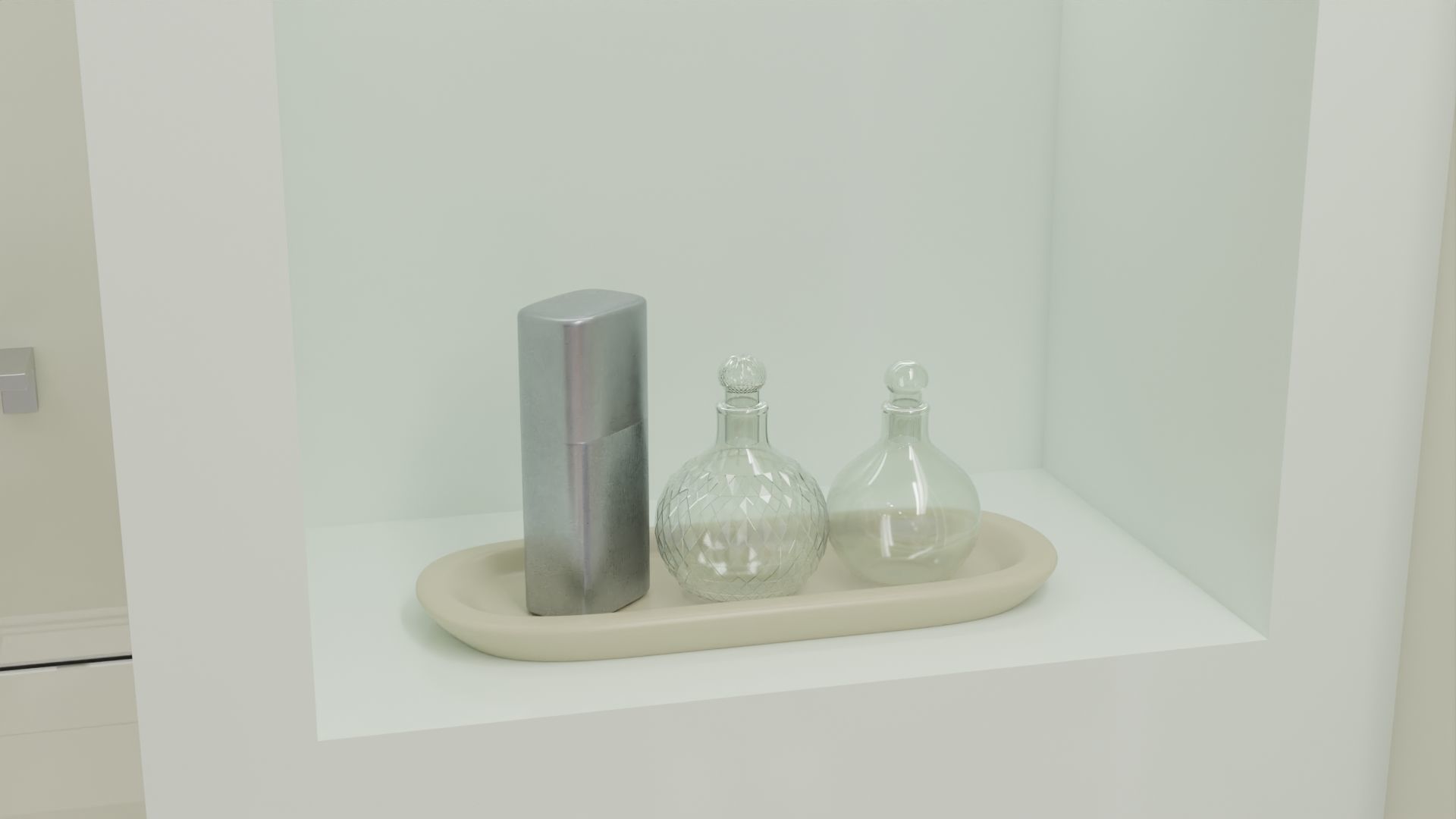 Fully Game ready low poly bathroom full 5 set of 50plus 3Dmodels 3D model_34