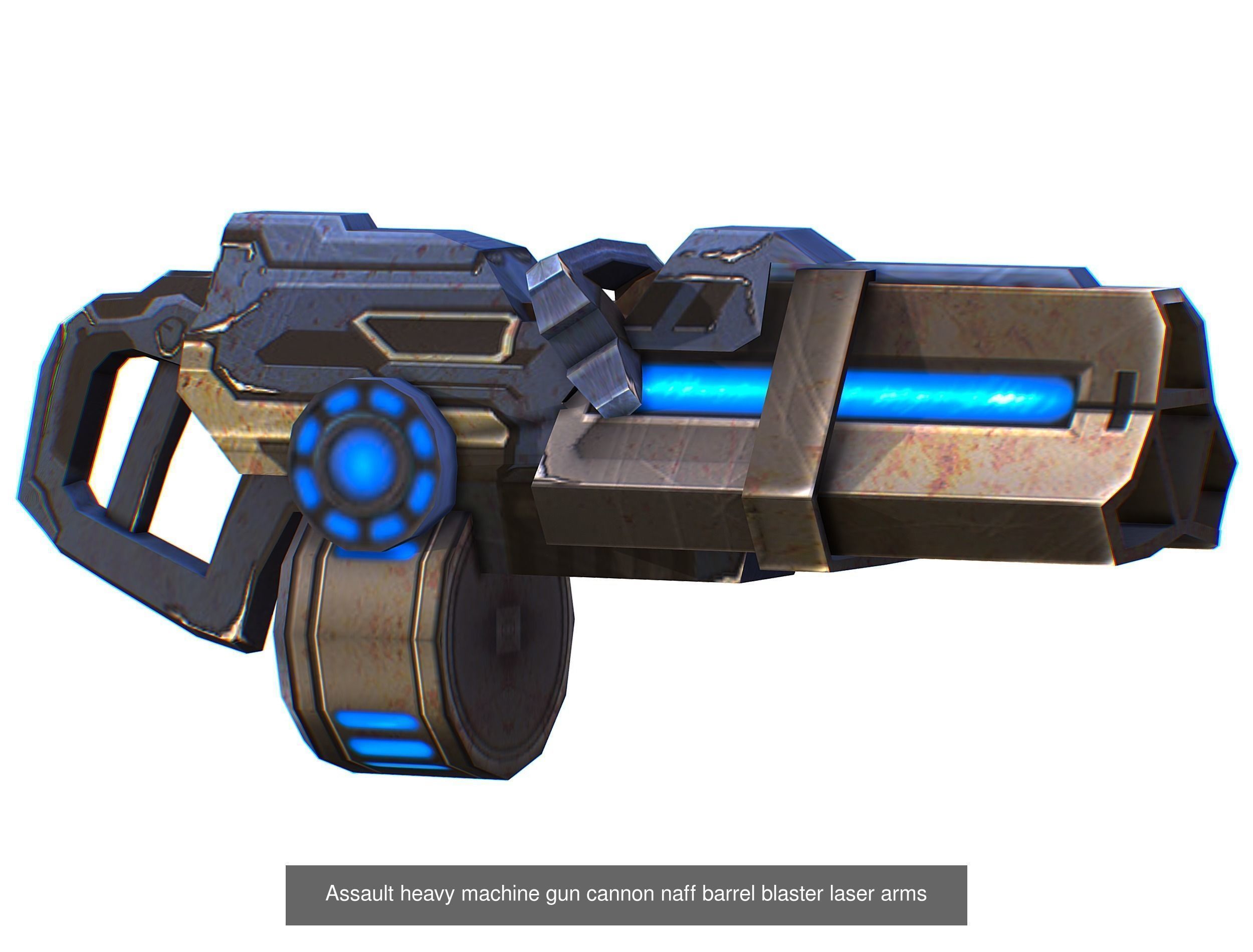 Weapons Set 4 Gun Pistol Assault rifle Sniper rifle machine gun 3D Model Collection_23