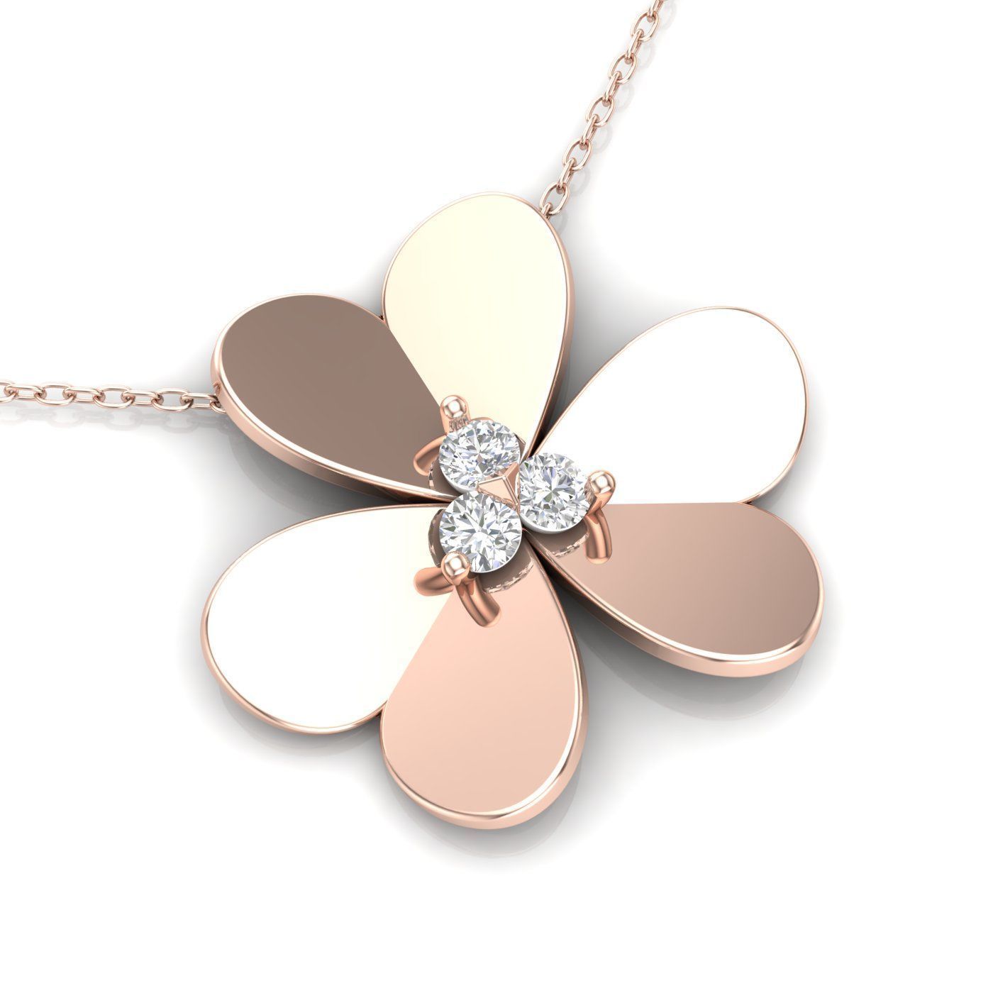 VCA Inspired Large Frivole Pendant  3D print model_2