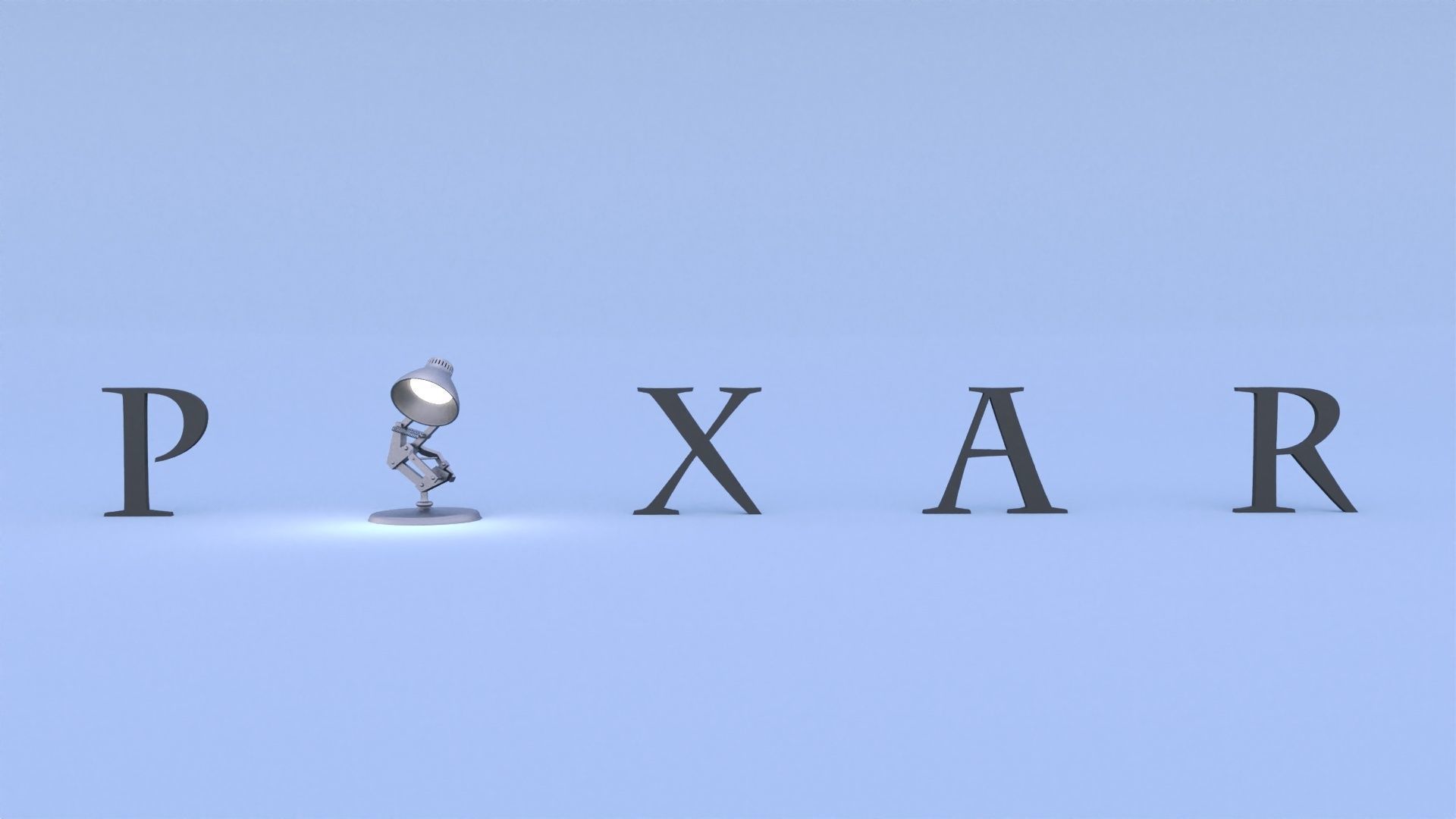 Pixar Logo 3D model_4