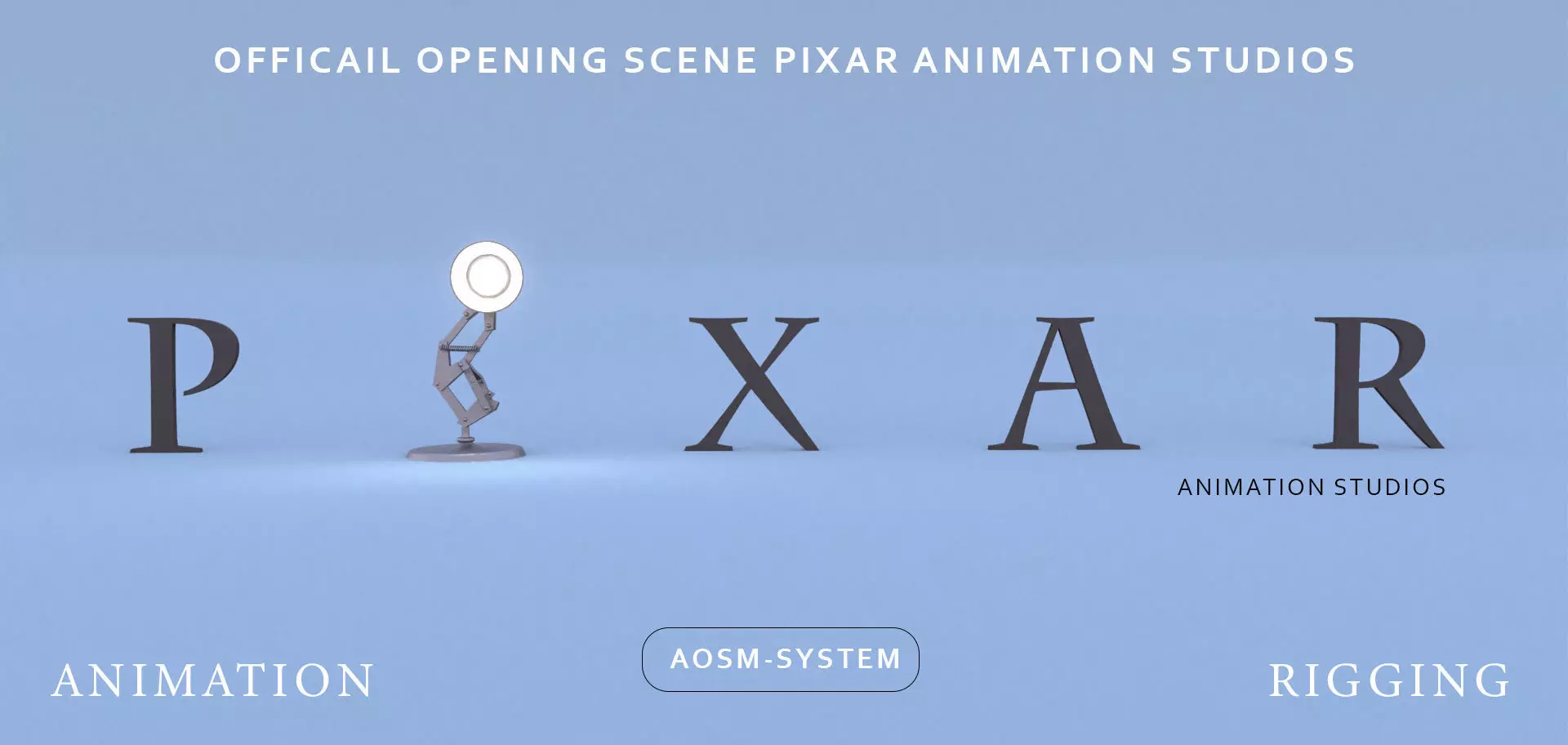 Pixar Logo 3D model_0