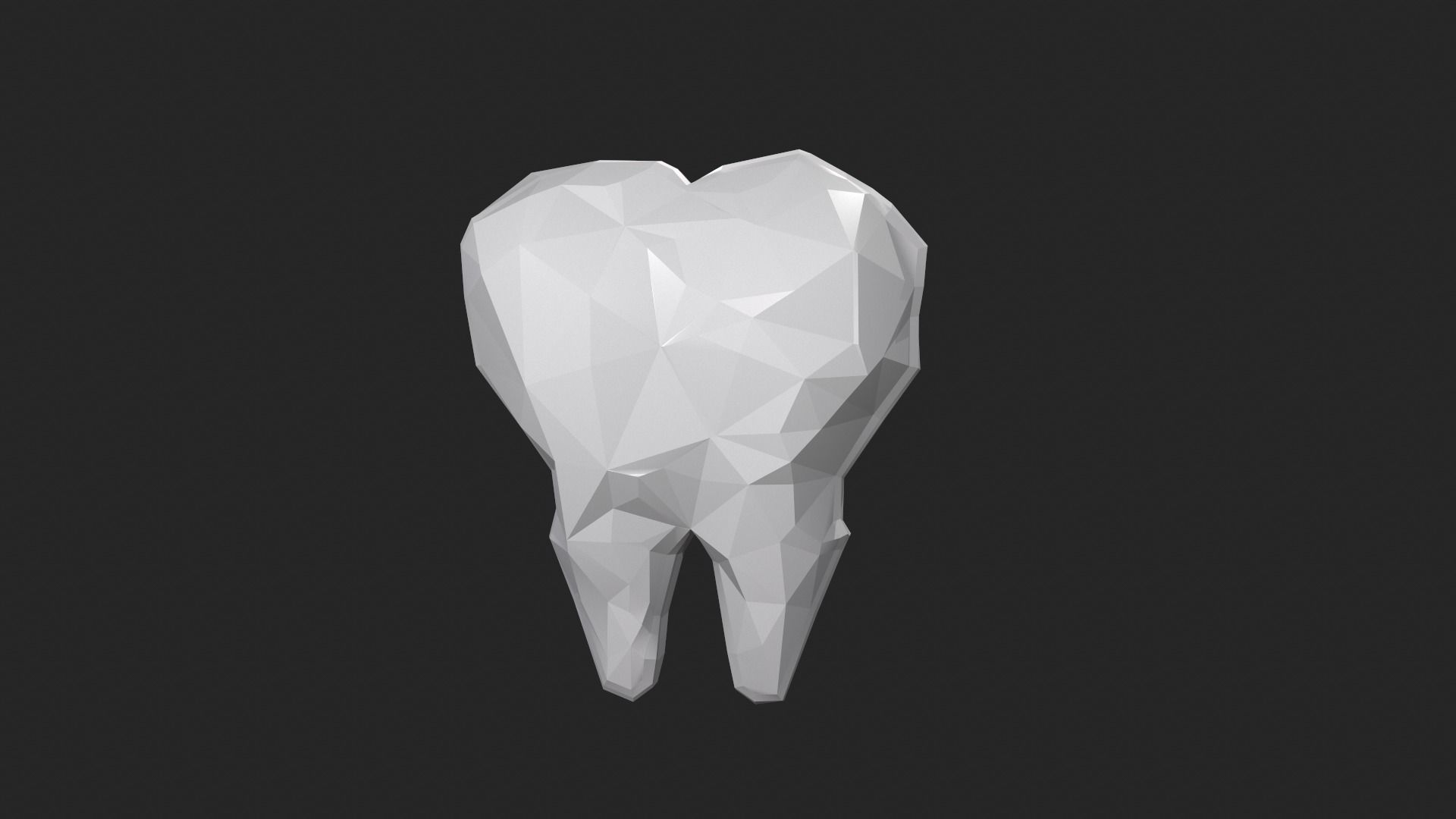 Tooth 3D printing ready Model for dental chamber 3D print model_1