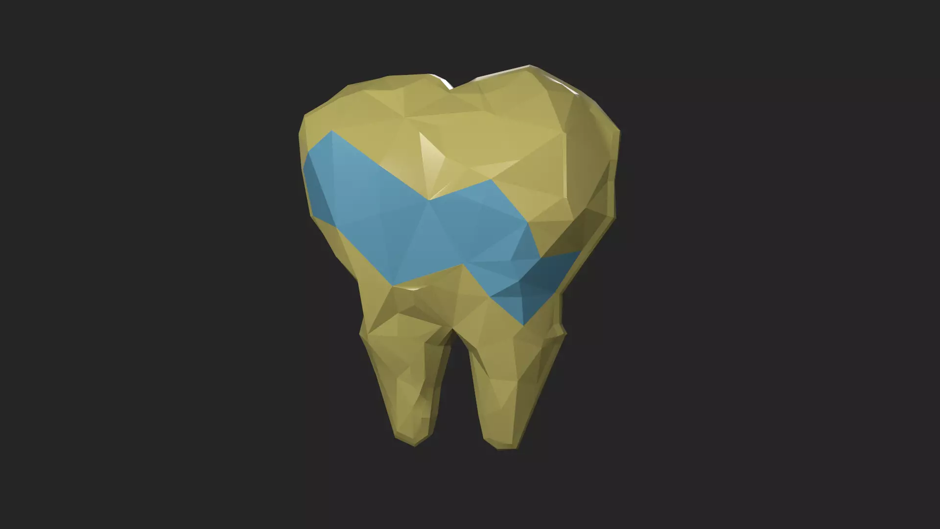 Tooth 3D printing ready Model for dental chamber 3D print model_0