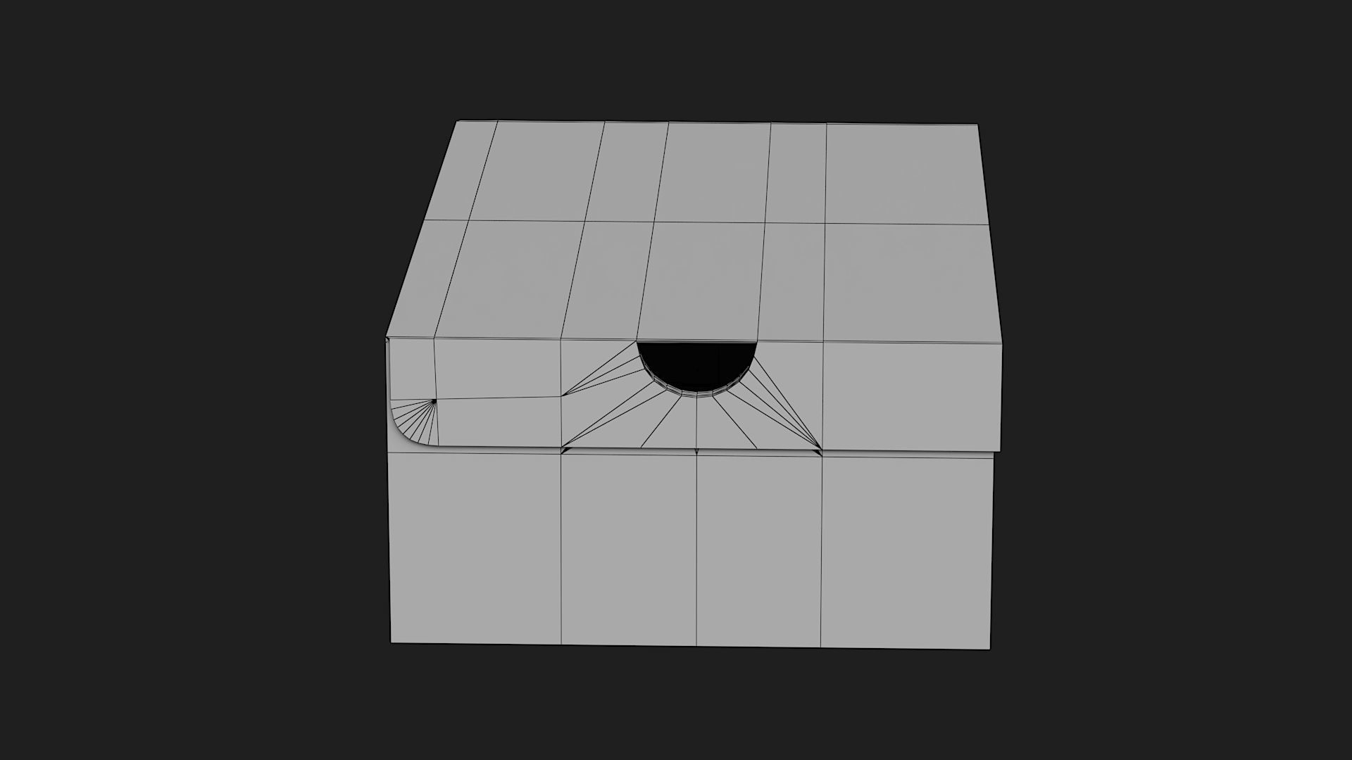 Nike Shoe Box PBR 02 Low-poly 3D model_20