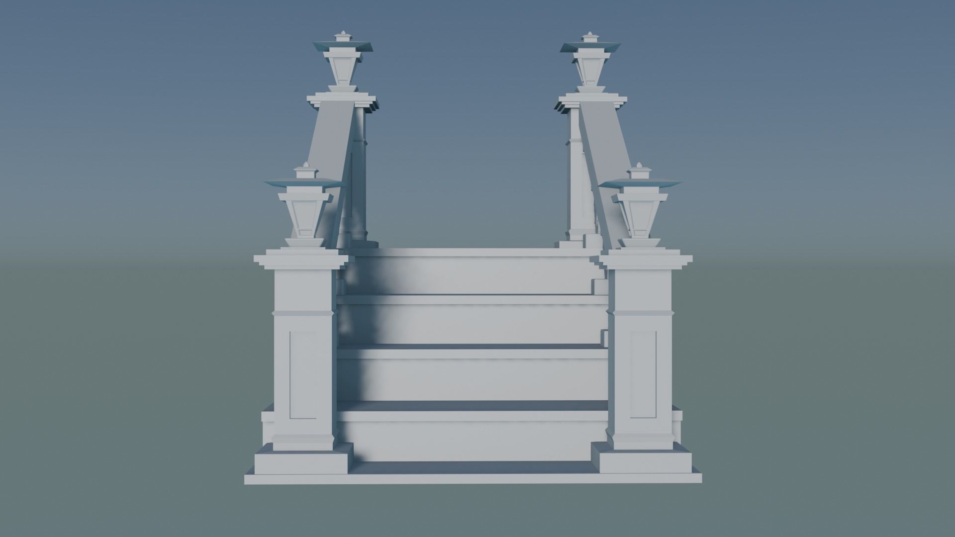 Staircase Balustrade Designs 3D model 3D print model_7