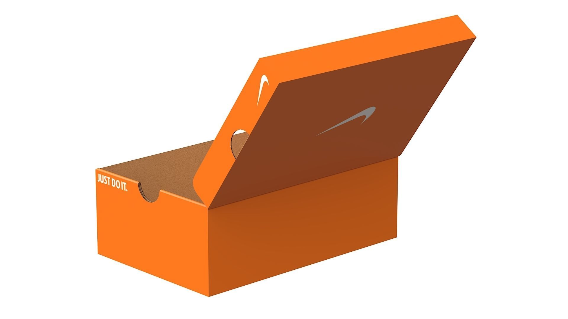 Nike Shoe Box PBR 04 Low-poly 3D model_5
