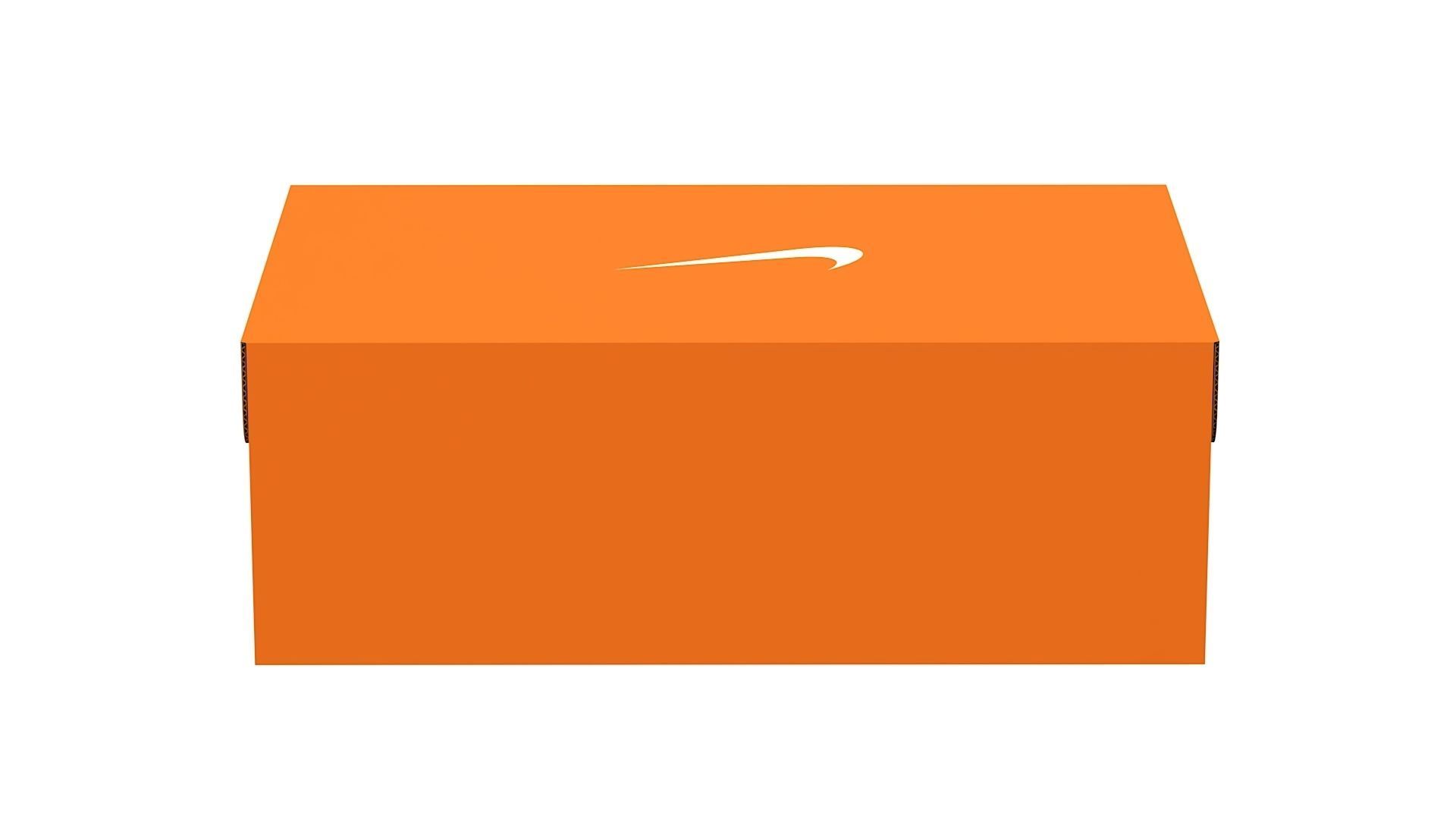 Nike Shoe Box PBR 04 Low-poly 3D model_10