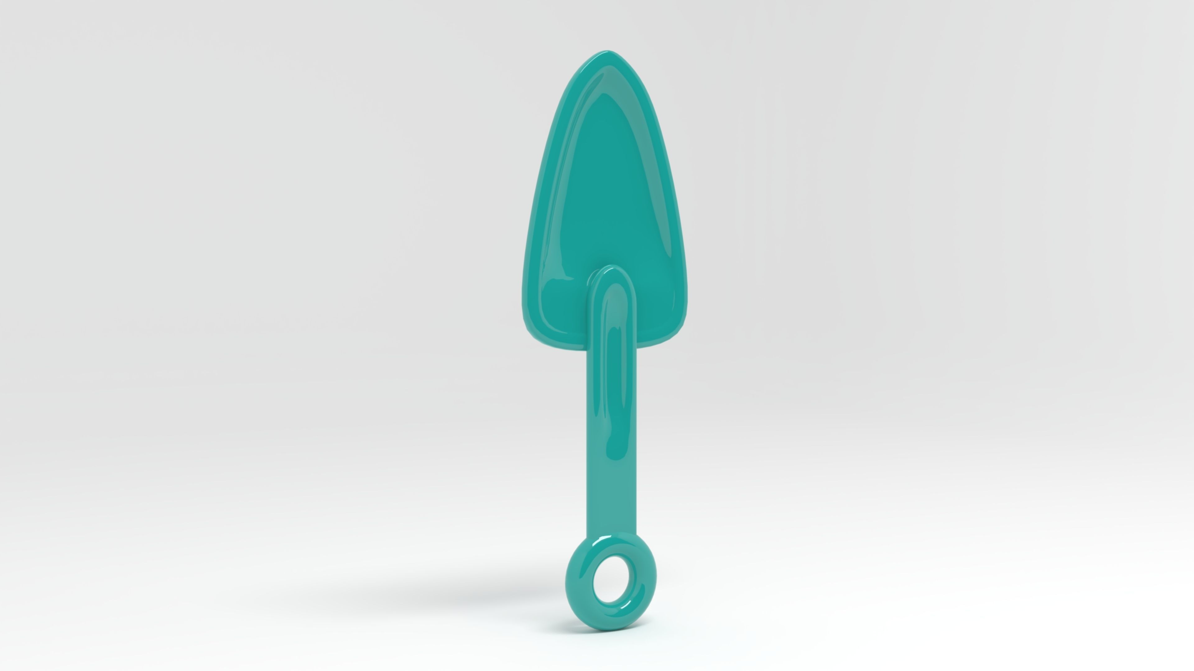 Summer Shovel Icon 3D model_1