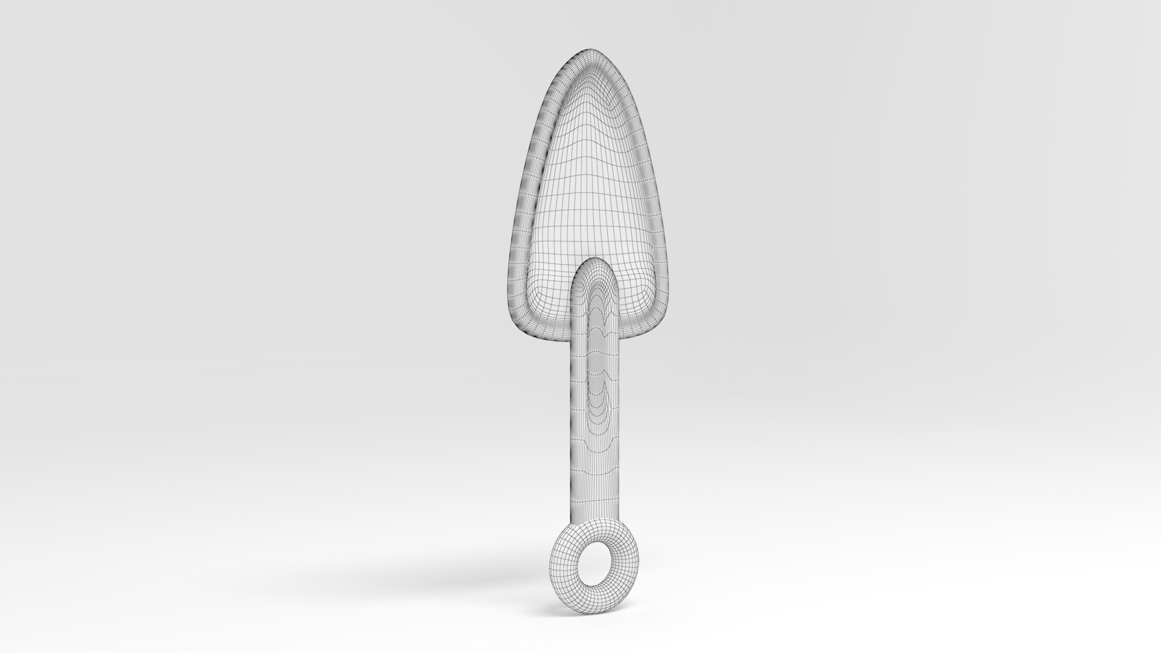 Summer Shovel Icon 3D model_5