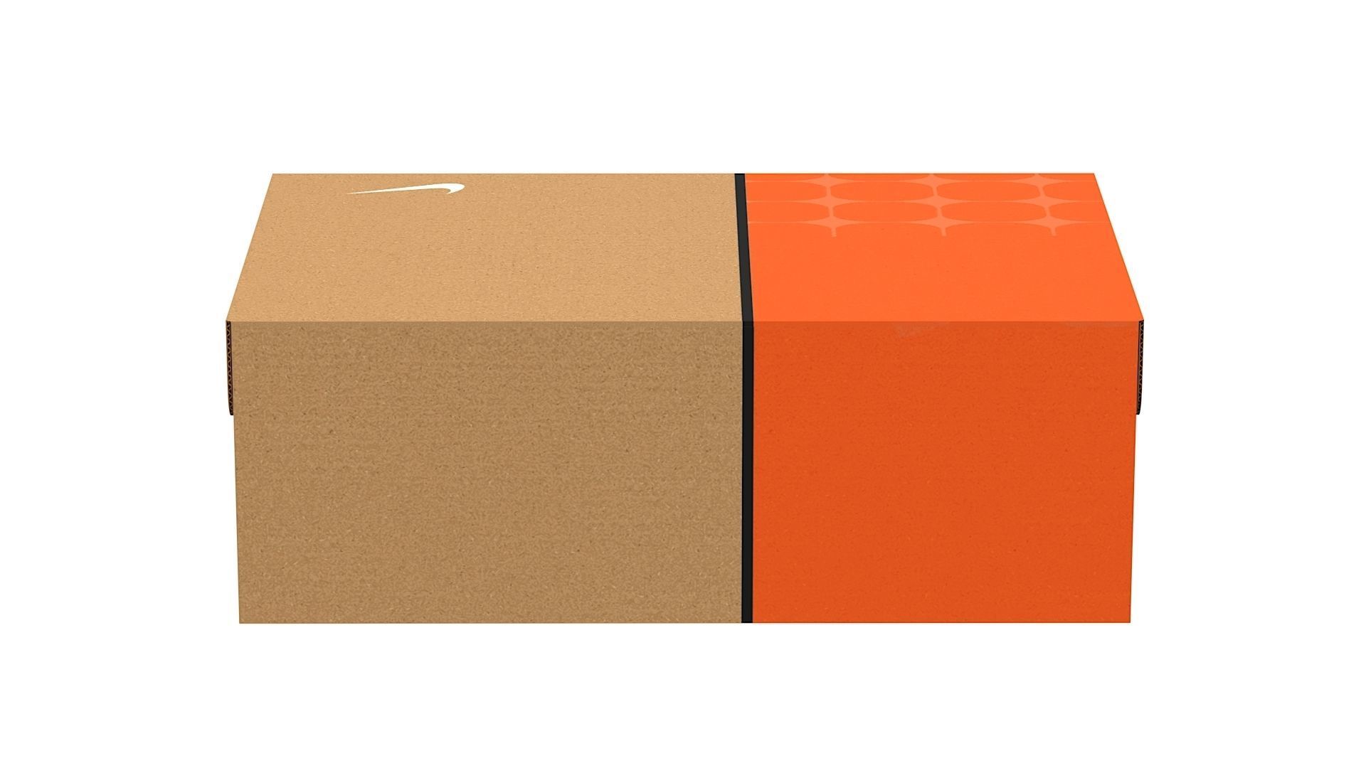 Nike Shoe Box PBR 05 Low-poly 3D model_10