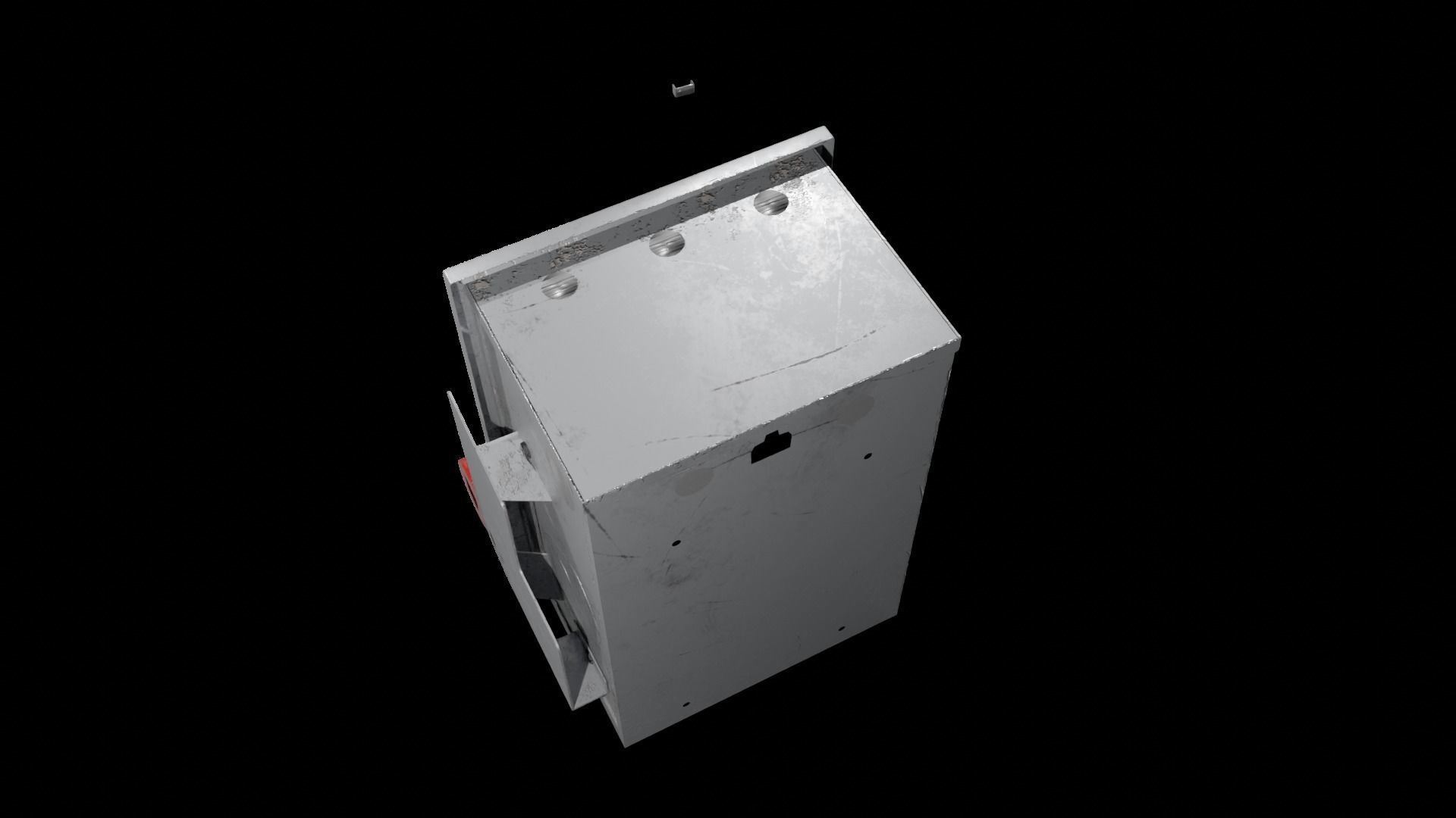 Siemens Safety Switch Box Low-poly 3D model_5