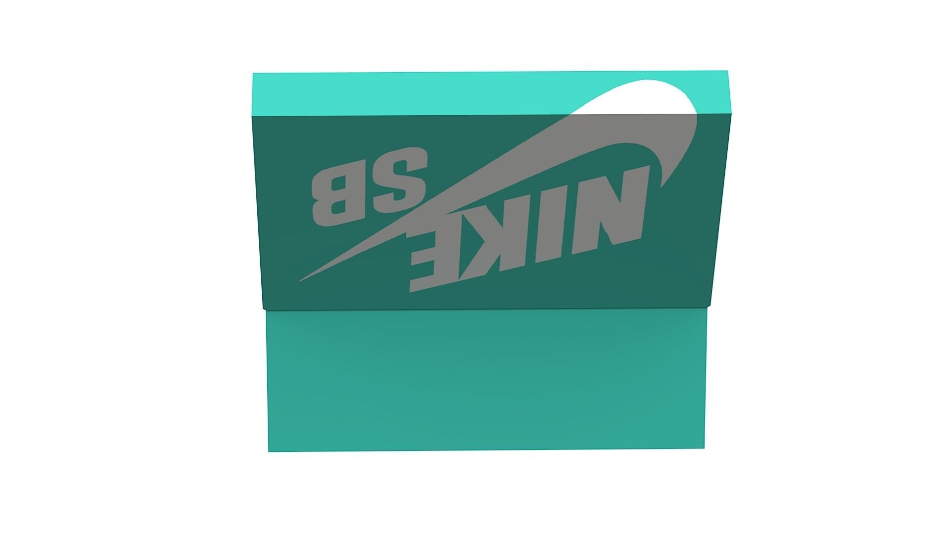 Nike Shoe Box PBR 11 Low-poly 3D model_4