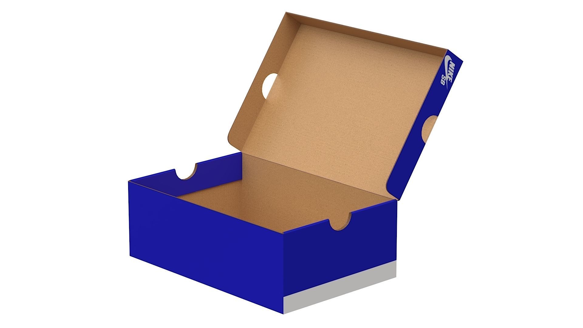 Nike Shoe Box PBR 12 Low-poly 3D model_6